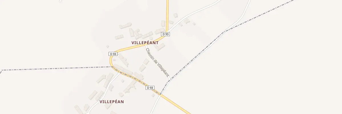 Plan du 3685 Rte d’Azy à Montigny