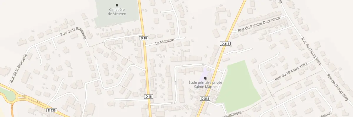 Plan du 21 Rue des Charmilles à Méteren