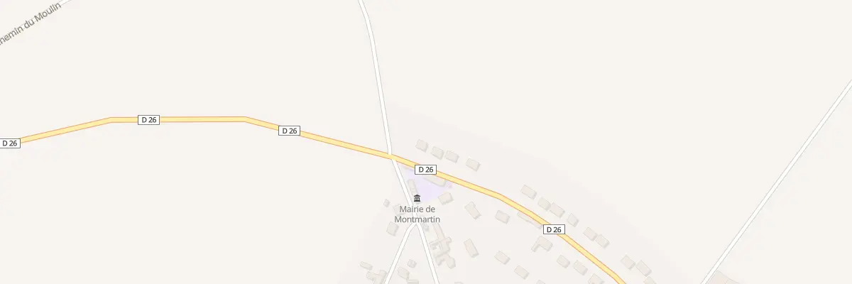 Plan du 51 Rue d’Amiens à Montmartin
