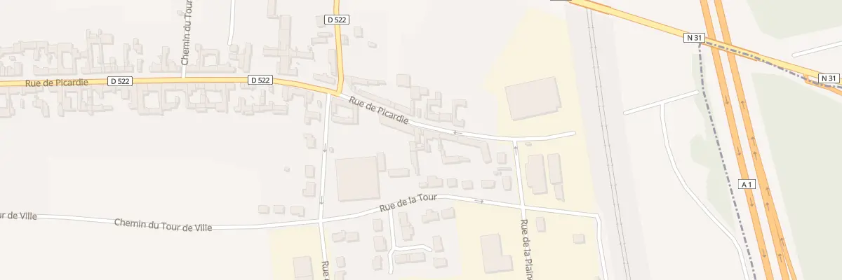 Plan du 5B Rue de Picardie à Arsy