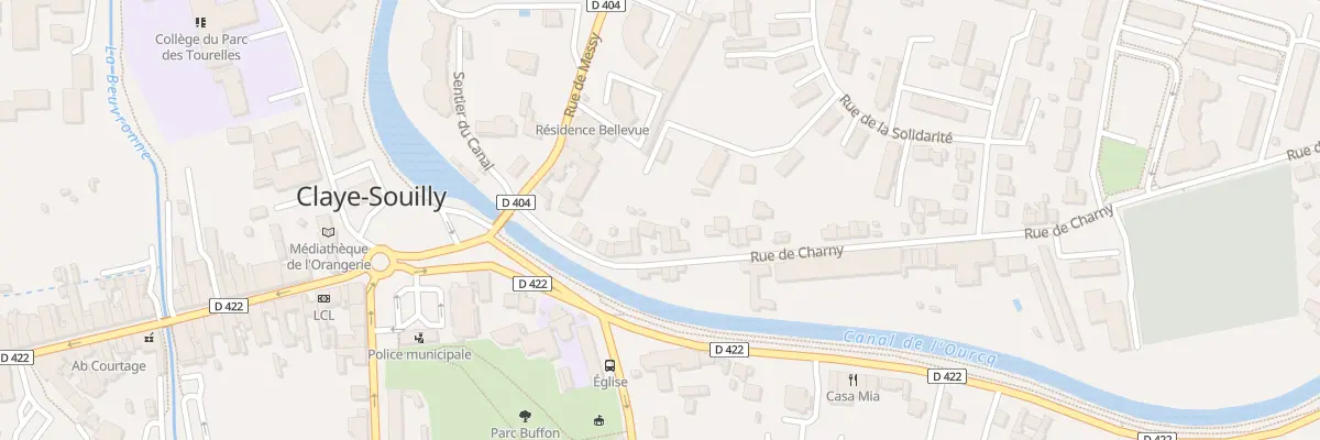 Plan du 11B Rue de Charny à Claye-Souilly