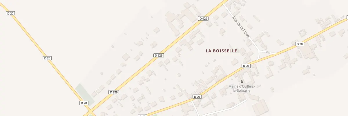 Plan du 26 Rte de Bapaume à Ovillers-la-Boisselle