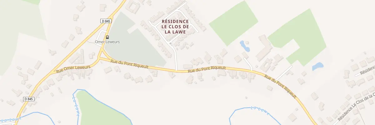 Plan du 225 Rue du Pont Riqueult à Lestrem