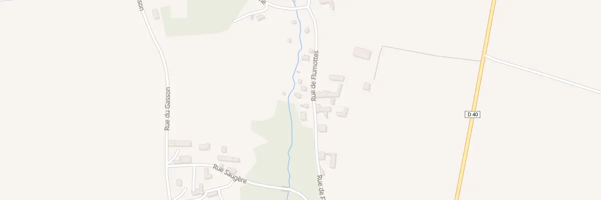 Plan du 5 Rue de Flumottes à Préfontaines