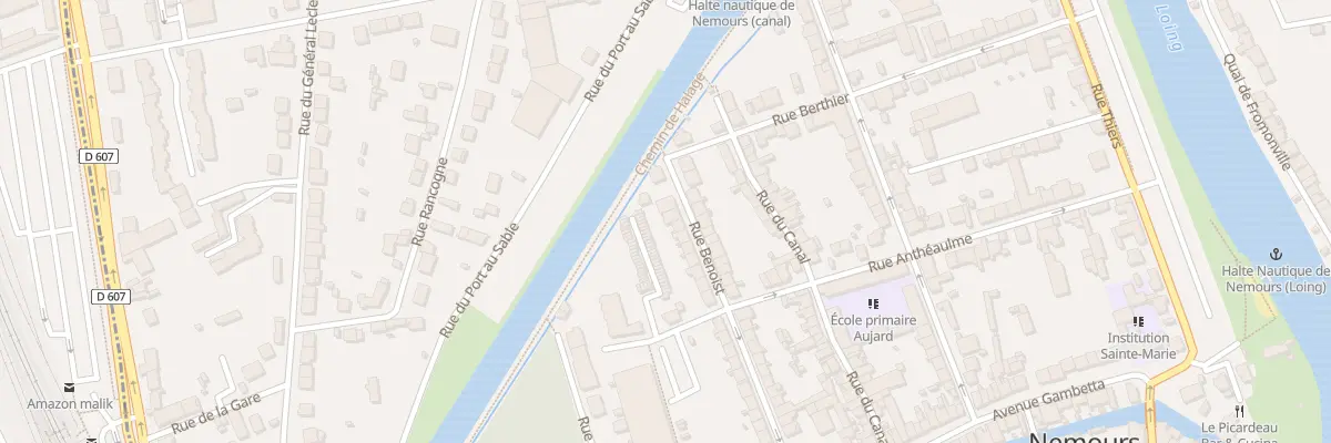 Plan du 39 Rue Benoist à Nemours