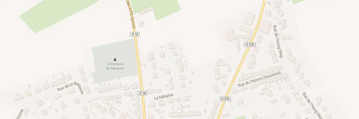 Plan du 20 Vc Lot La Metairie à Méteren