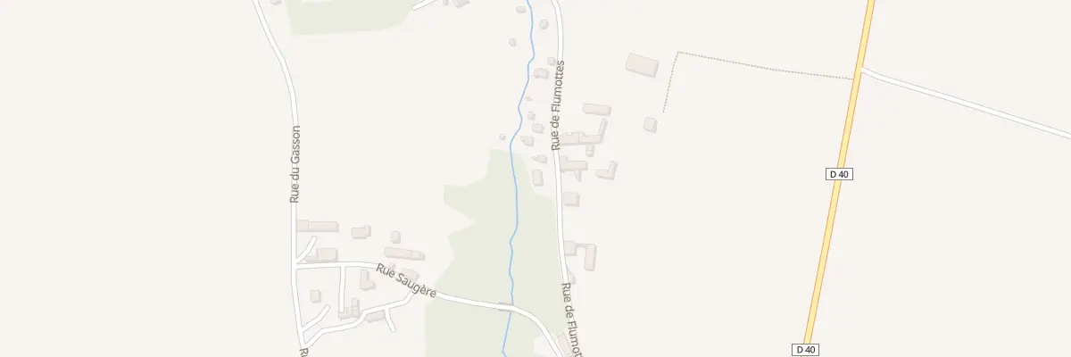 Plan du 3 Rue de Flumottes à Préfontaines