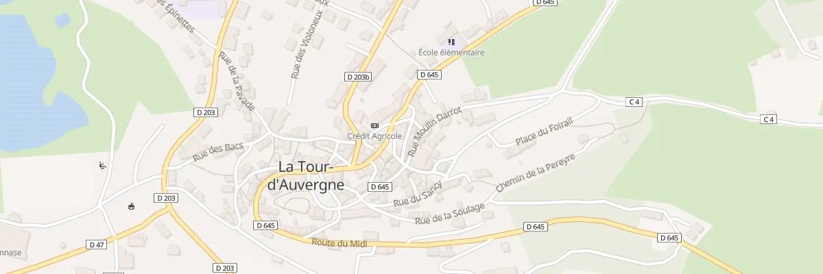 Plan du 5080 Rue Moulin Darrot à La Tour-d’Auvergne