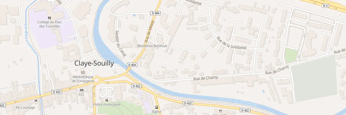 Plan du 5B Rue de la Solidarité à Claye-Souilly