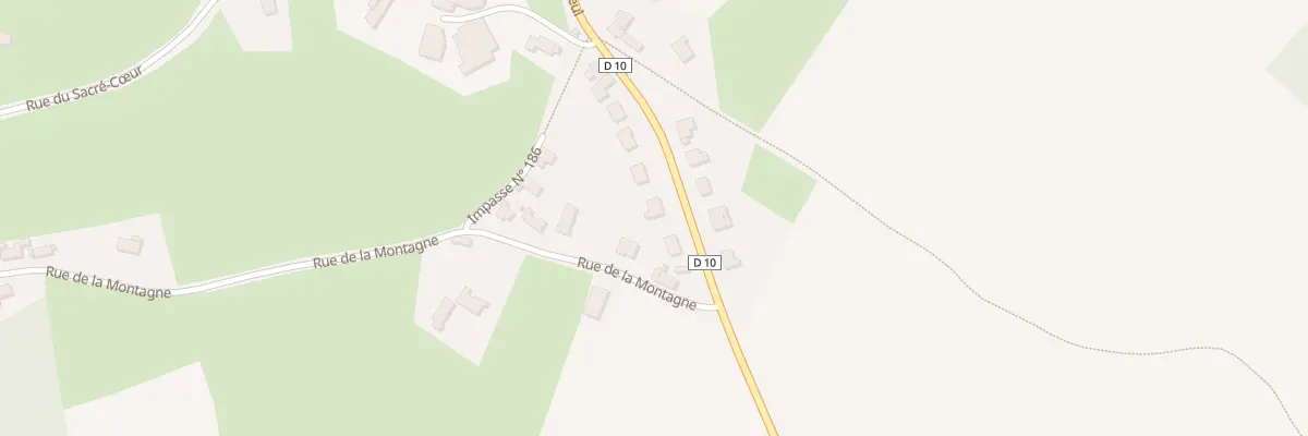 Plan du 664 Rue de Bailleul à Boeschepe