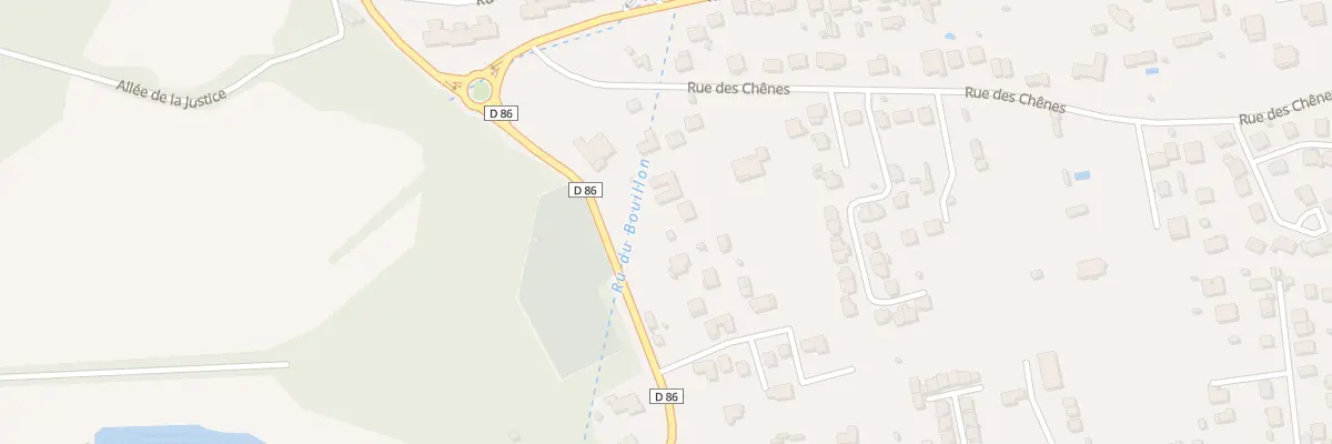 Plan du 22 Rue de Bordeaux à Pomponne