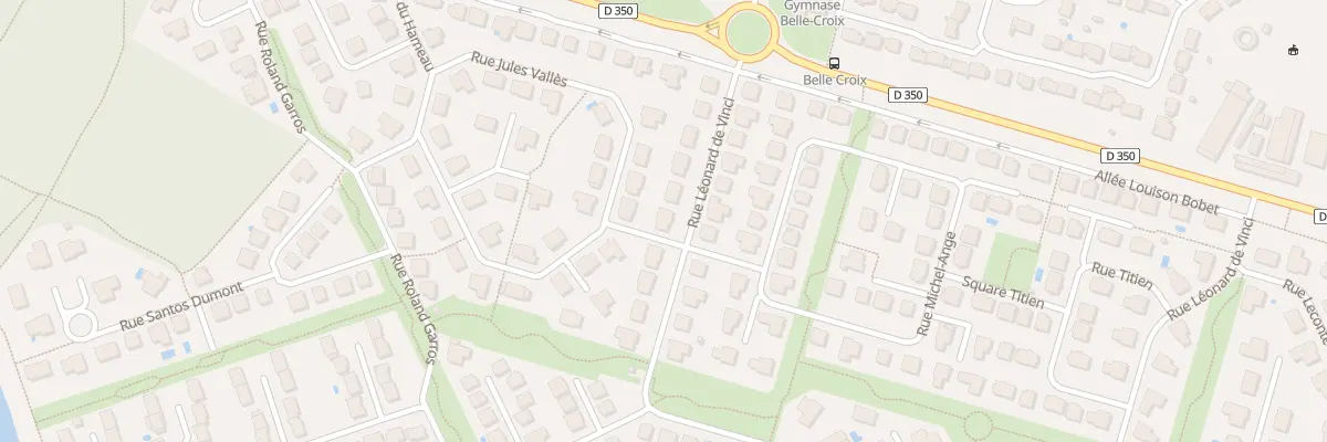 Plan du 55 Rue Léonard de Vinci à Ozoir-la-Ferrière