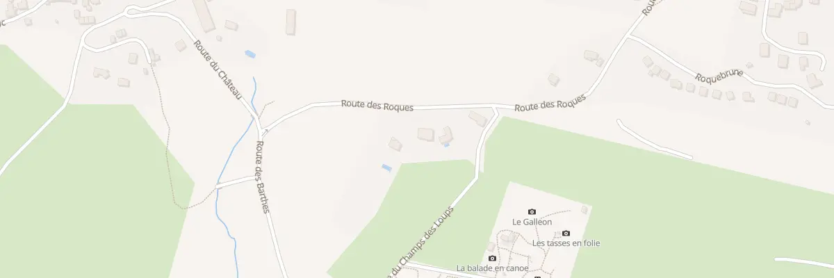 Plan du 415 Rte des Roques à Montrozier