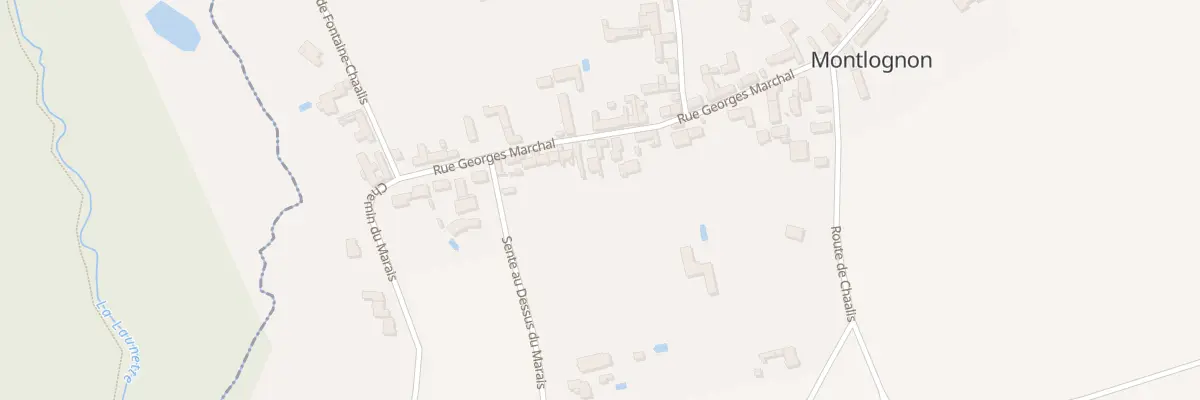 Plan du 20 Rue Georges Marchal à Montlognon