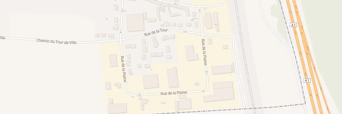 Plan du 7 Imp des Rosiers à Arsy