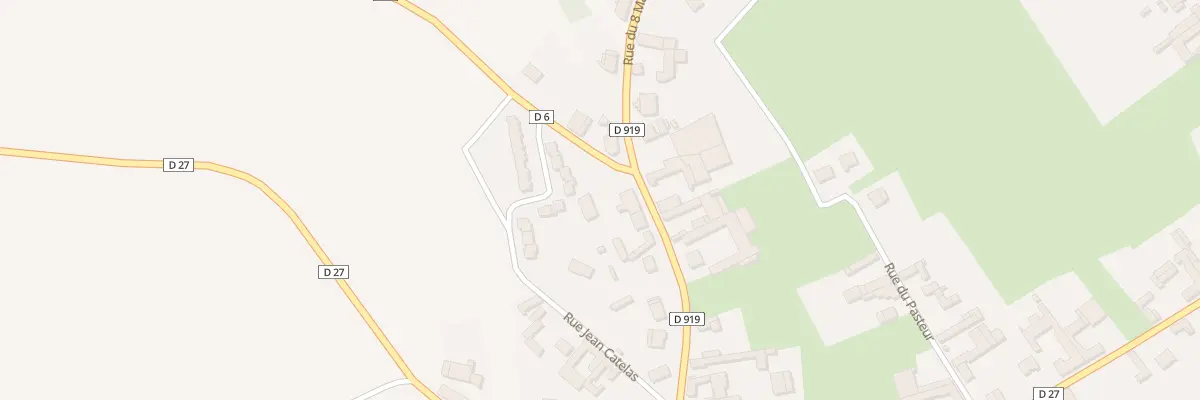 Plan du 2 Rue Jean Catelas à Puisieux