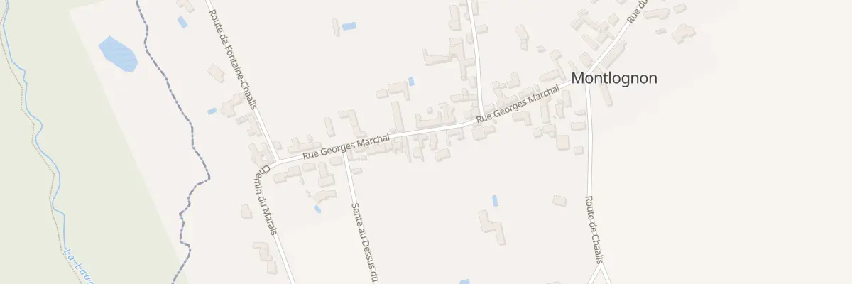 Plan du 18 Rue Georges Marchal à Montlognon