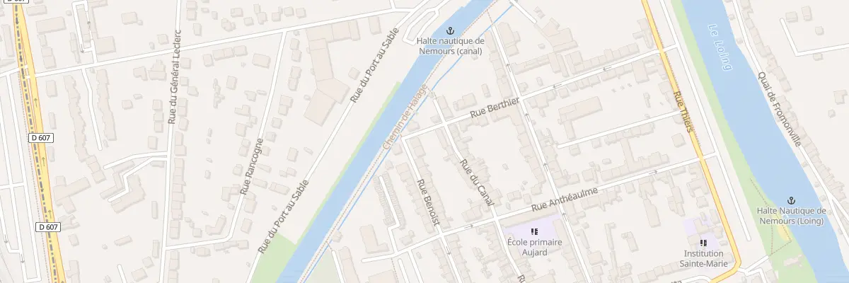 Plan du 42 Rue Benoist à Nemours