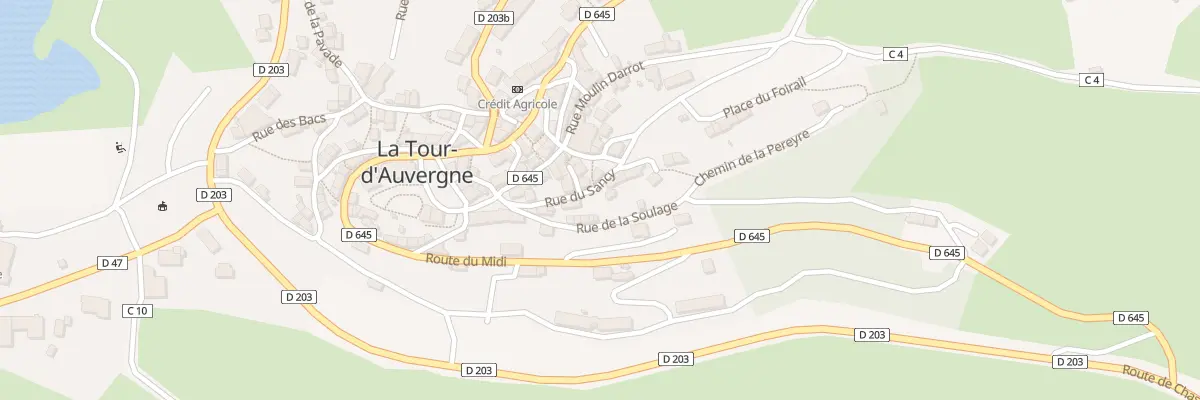 Plan du 5104A Rue du Sancy à La Tour-d’Auvergne