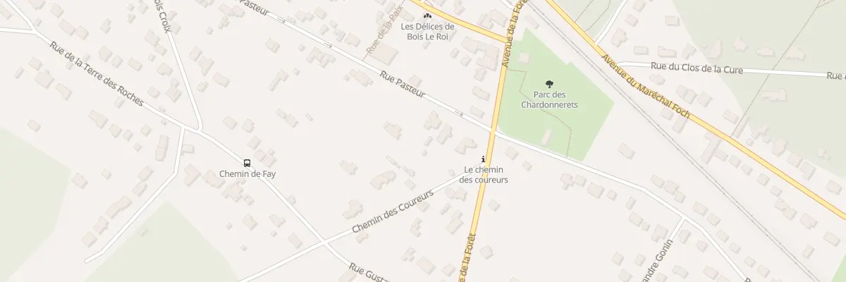 Plan du 5 Rue Pasteur à Bois-le-Roi