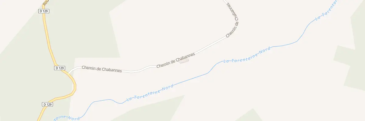 Plan du 5154 Chabanne Nord à Saint-Donat
