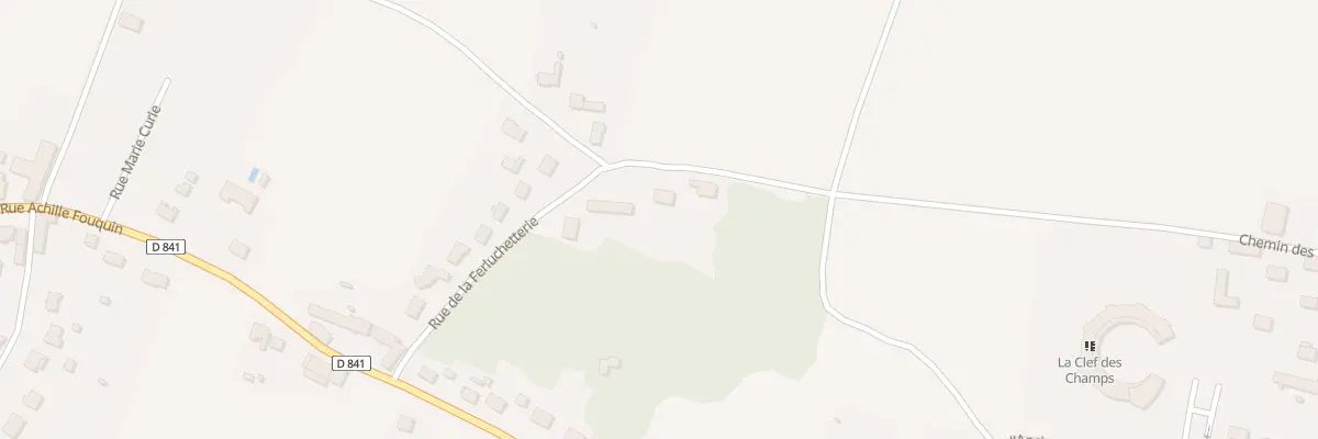 Plan du 18 Rue de la Ferluchetterie à Corquilleroy