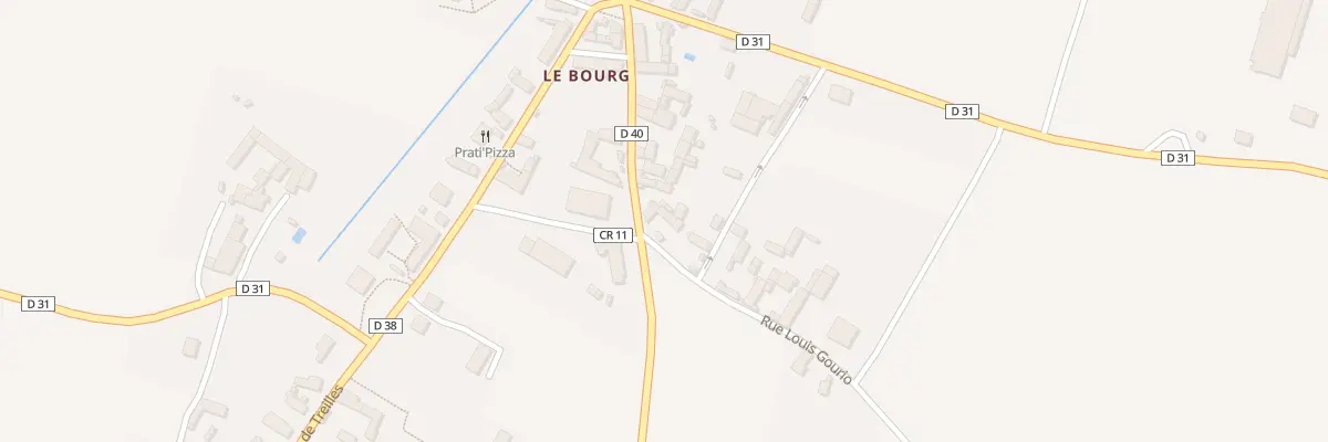Plan du 1 Rue Louis Gourio à Préfontaines