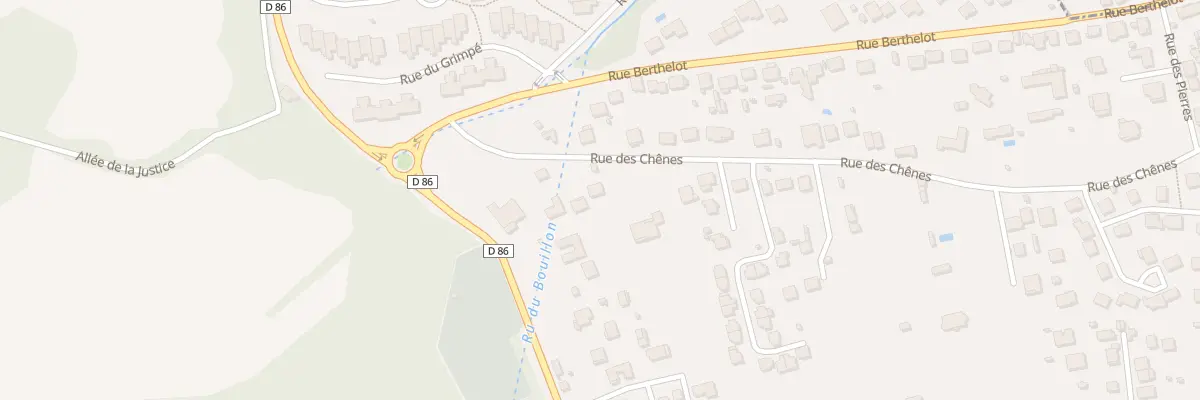 Plan du 69 Rue des Chênes à Pomponne