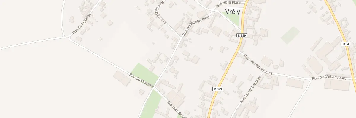 Plan du 15 Rue du Moulin Bleu à Vrély