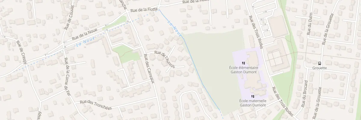 Plan du 10 Rue de l’Aunois à Vaux-le-Pénil