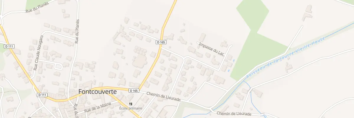 Plan du 9 Rue Joseph Delteil à Fontcouverte