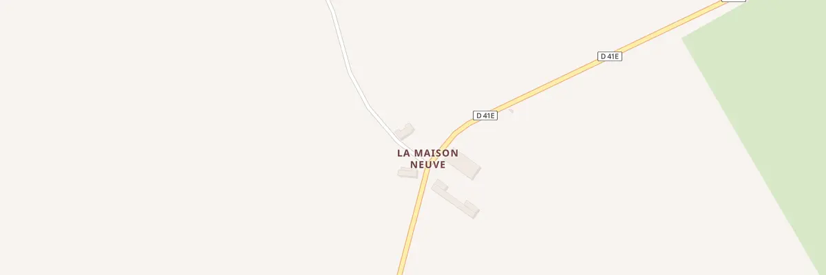 Plan du 48 La Maison Neuve à Vernais