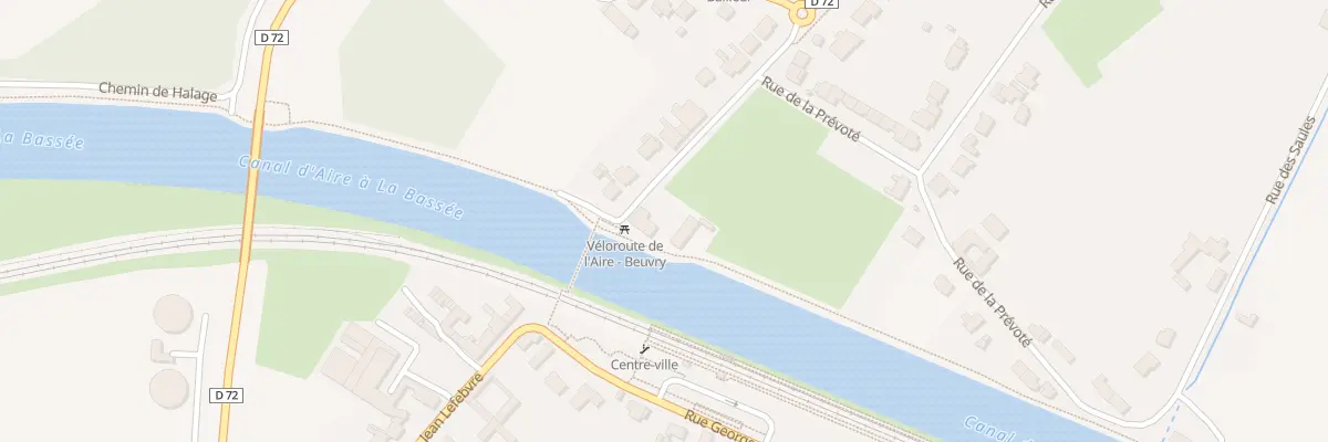 Plan du 22 Rue Jules Bailleul à Beuvry