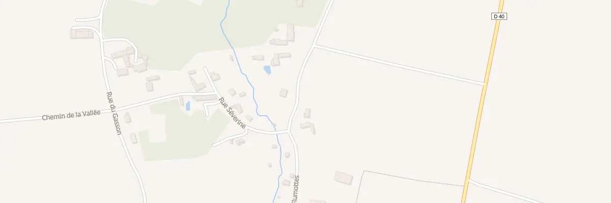 Plan du 22 Rue de Flumottes à Préfontaines