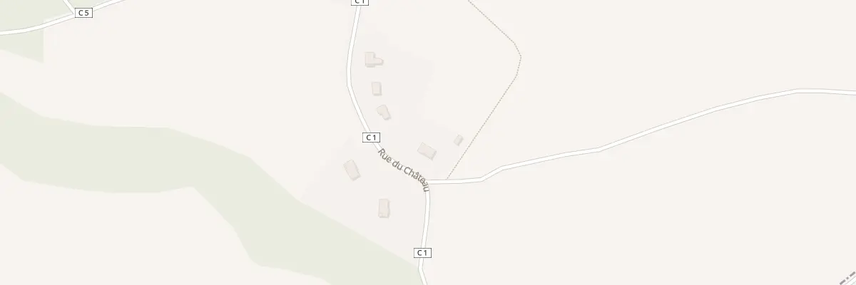 Plan du 17 Rue du Château à Bécordel-Bécourt
