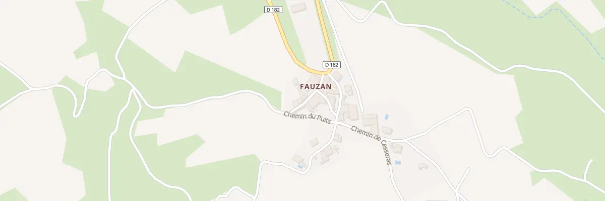 Plan du 5199 Ham de Fauzan à Cesseras