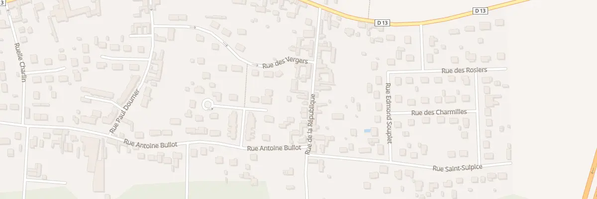 Plan du 150 Rue de la République à Chevrières
