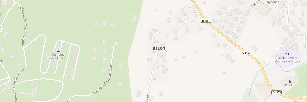 Plan du 770 Hameau de Belot à La Salvetat-sur-Agout