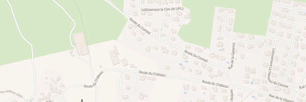 Plan du 285 Rte du Comtal à Montrozier