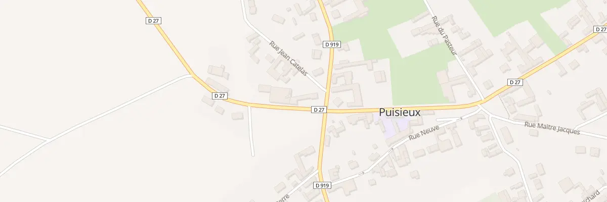 Plan du 5000F Rue d’Hébuterne à Puisieux
