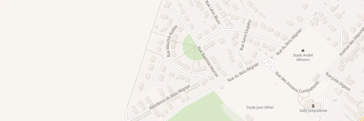 Plan du 8 Rue Maurice Robbe à Rosières-en-Santerre