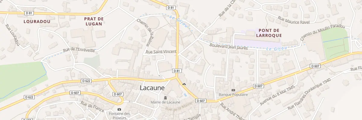 Plan du 10 Av Edouard Barbey à Lacaune