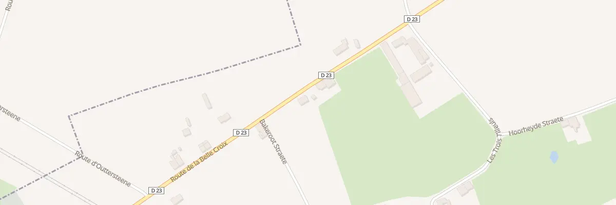 Plan du 4027 Rue de la Belle Croix à Bailleul