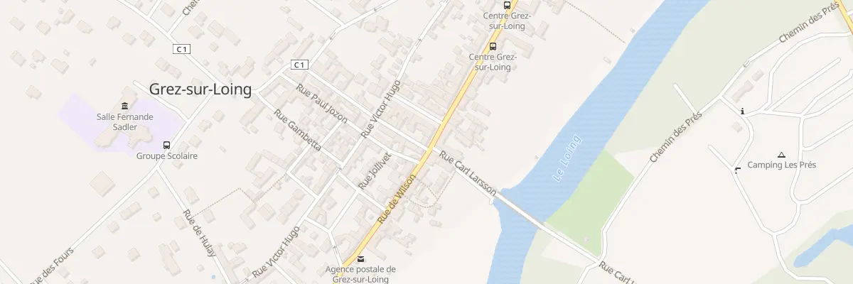 Plan du 81 Rue Wilson à Grez-sur-Loing