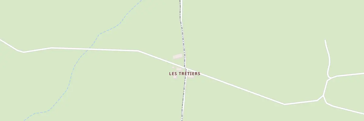 Plan du 1 Les Tretiers à Arpheuilles-Saint-Priest