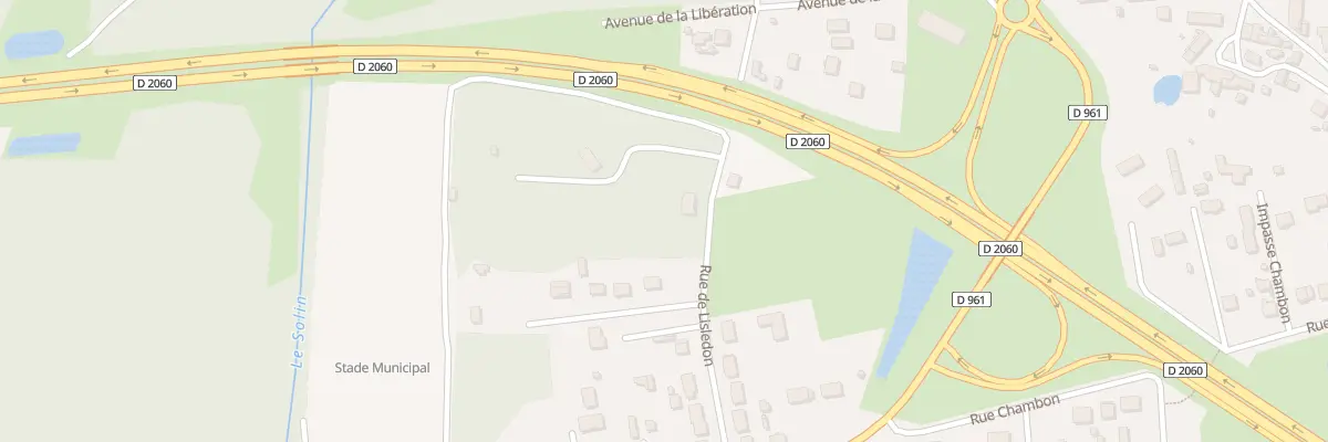 Plan du 4 Rue de Lisledon à Villemandeur