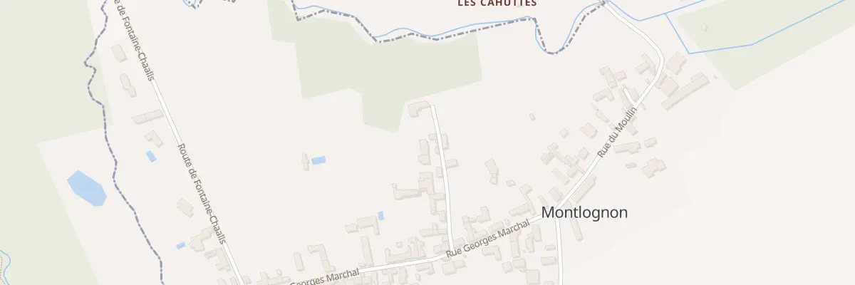 Plan du 1 Imp de la Grenouillere à Montlognon
