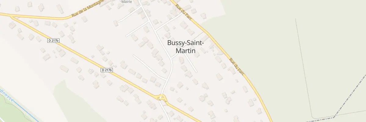 Plan du 13B Rue du Moulin à Bussy-Saint-Martin