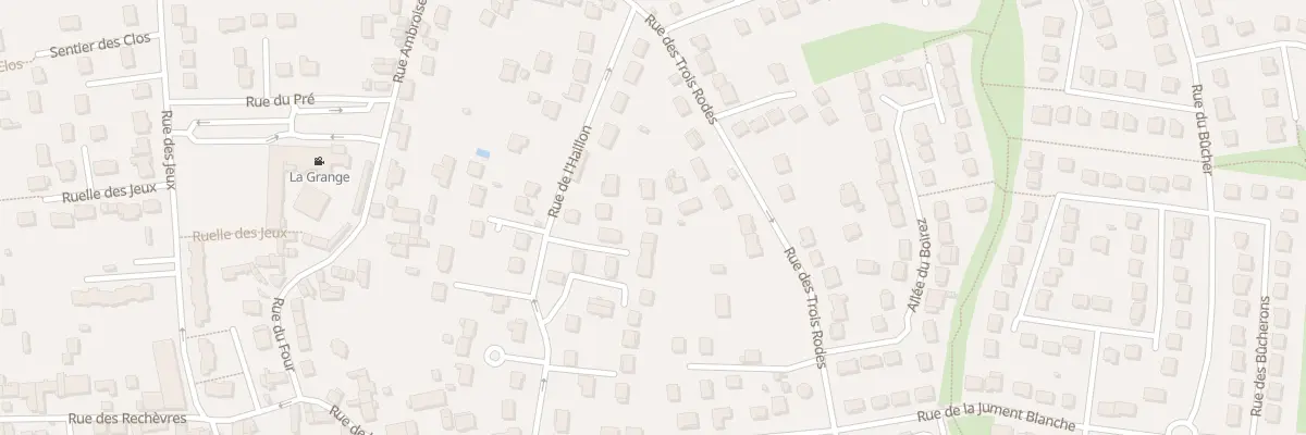 Plan du 153 Sen de l’Haillon à Vaux-le-Pénil