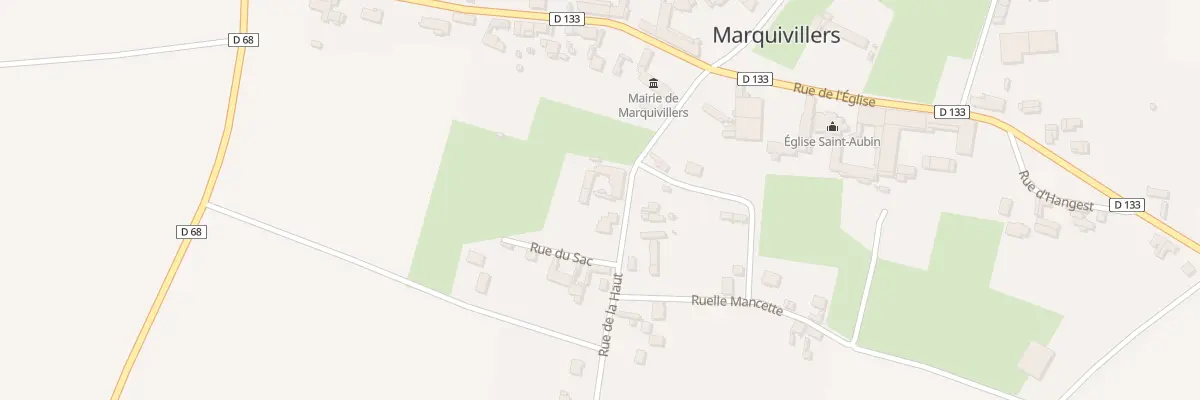 Plan du 4T Rue de Là Haut à Marquivillers